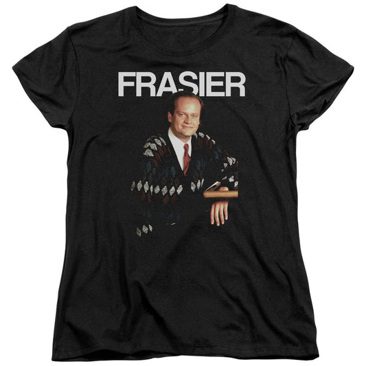 Cheers Frasier Womens T Shirt Black Officially Licensed