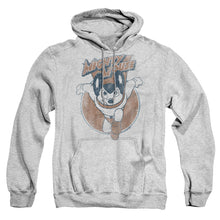 Load image into Gallery viewer, Mighty Mouse Flying With Purpose Mens Hoodie Athletic Heather