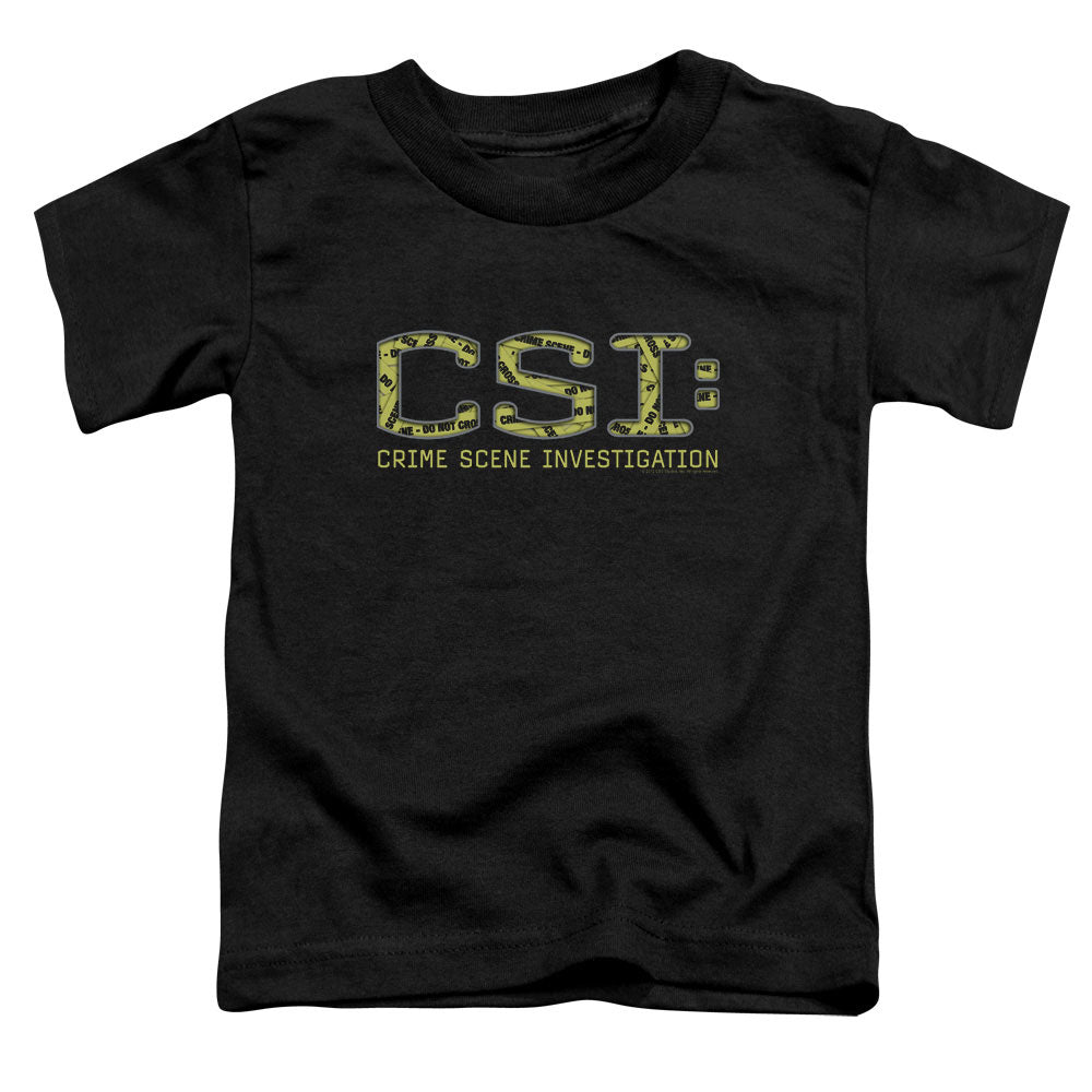 Csi Collage Logo Toddler Kids Youth T Shirt Black Officially Licensed