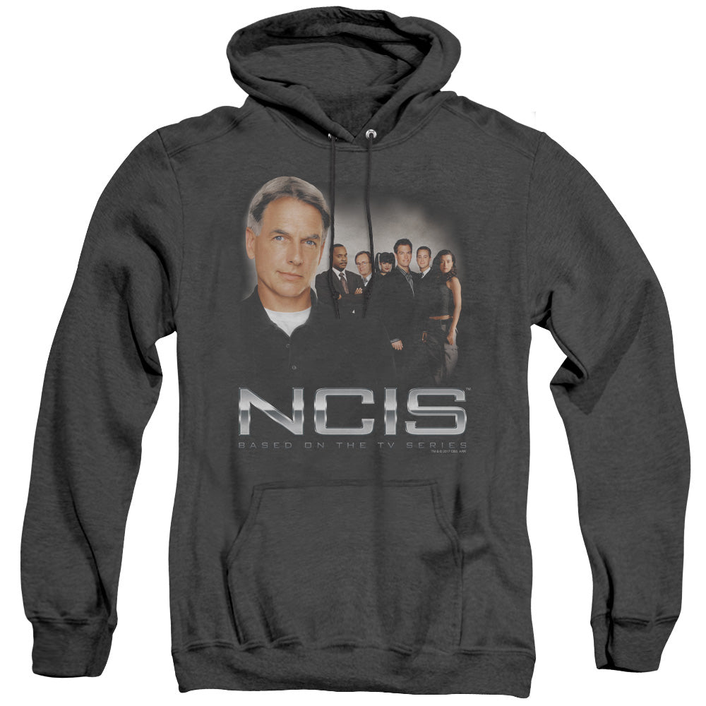 Ncis Investigators Mens Heather Hoodie Black Officially Licensed