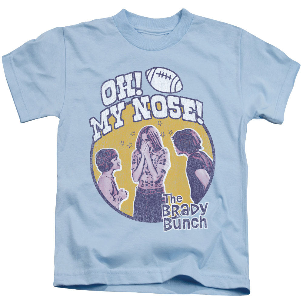 Brady Bunch My Nose Juvenile Kids Youth T Shirt Light Blue Officially Licensed