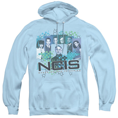 Ncis Cast Mens Hoodie Light Blue Officially Licensed
