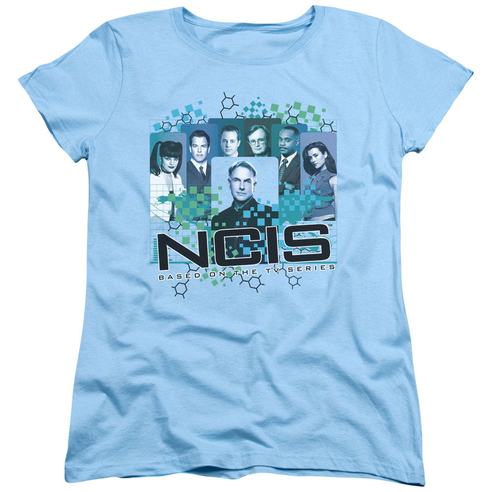 Ncis Cast Womens T Shirt Light Blue Officially Licensed