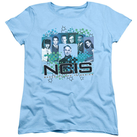 Ncis Cast Womens T Shirt Light Blue Officially Licensed