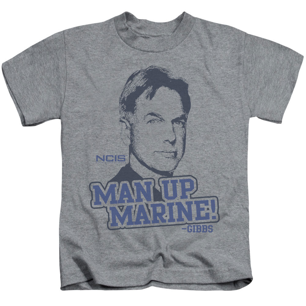 Ncis Man Up Juvenile Kids Youth T Shirt Athletic Heather Officially Licensed