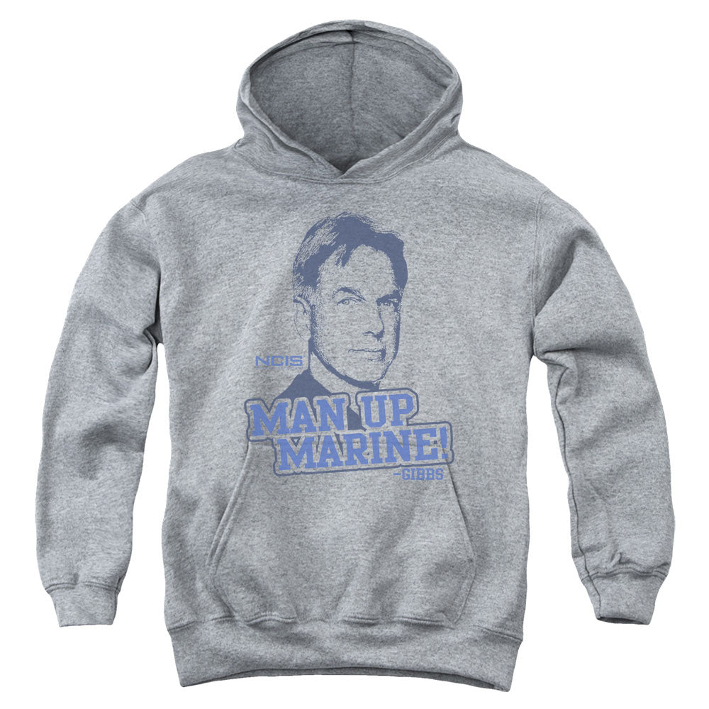 Ncis Man Up Kids Youth Hoodie Heather Officially Licensed