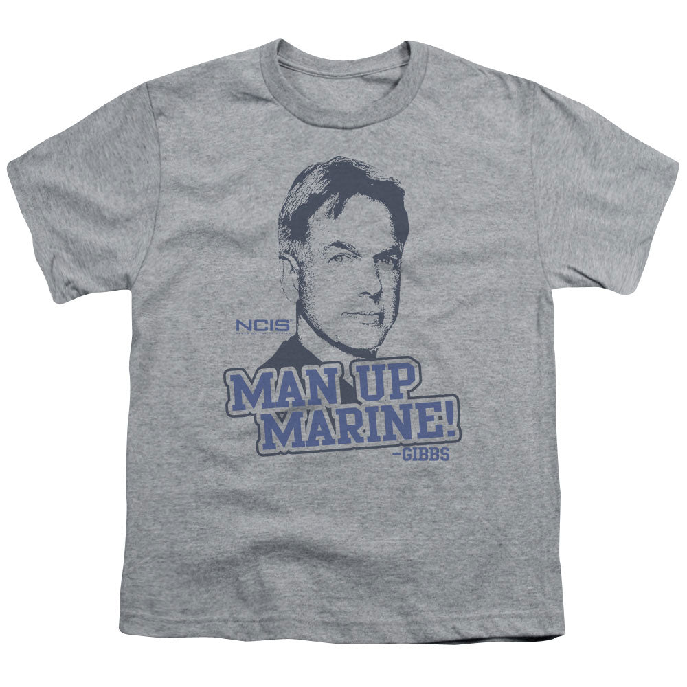 Ncis Man Up Kids Youth T Shirt Athletic Heather Officially Licensed