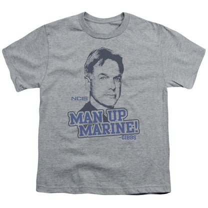 Ncis Man Up Kids Youth T Shirt Athletic Heather Officially Licensed