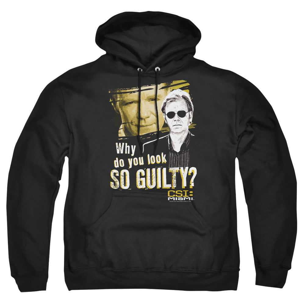 Csi Miami So Guilty Mens Hoodie Black Officially Licensed