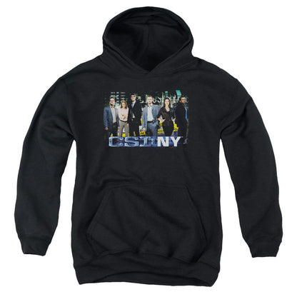 Csi Ny Cast Kids Youth Hoodie Black Officially Licensed