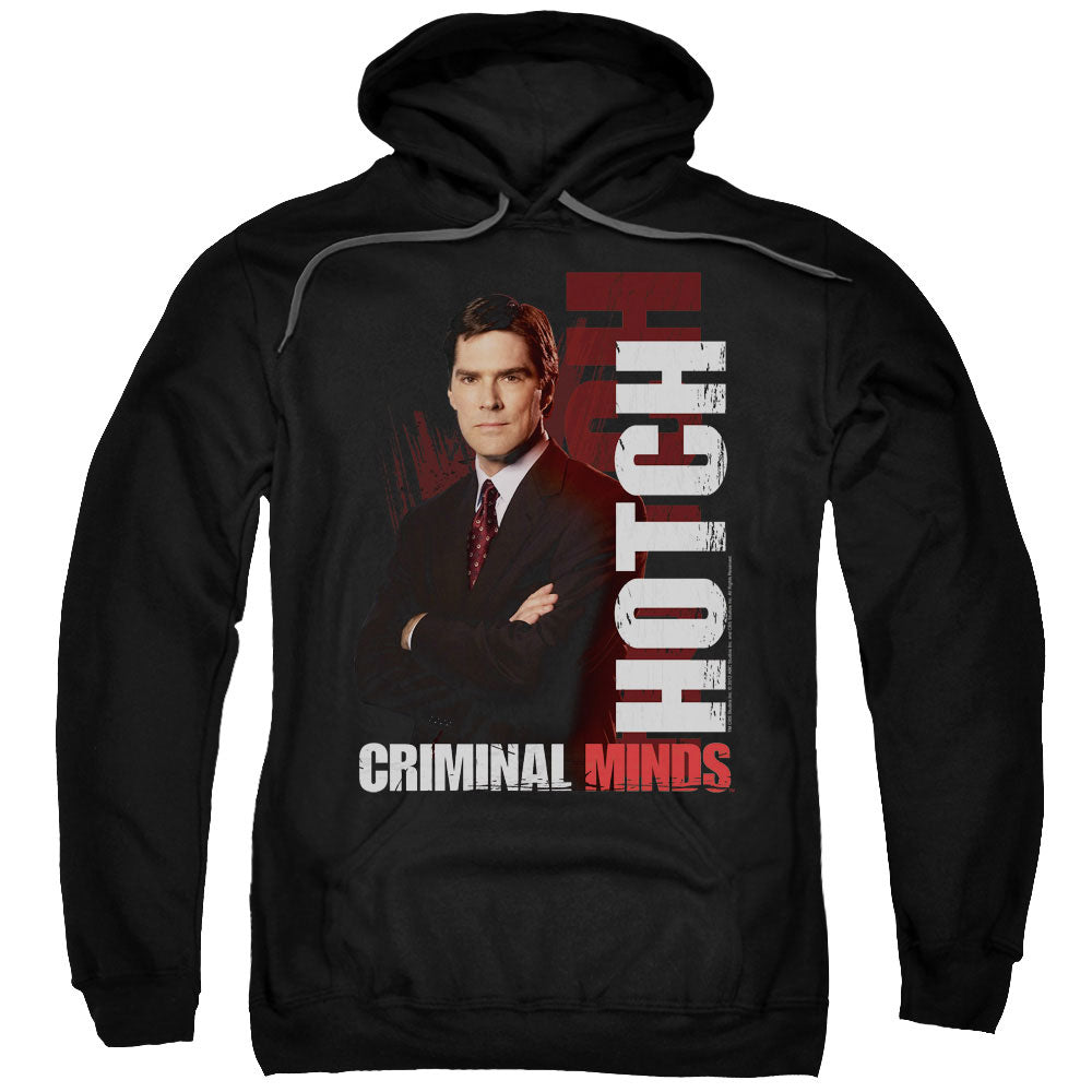 Criminal Minds Hotch Mens Hoodie Black Officially Licensed