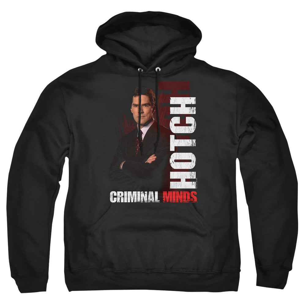Criminal Minds Hotch Mens Hoodie Black Officially Licensed