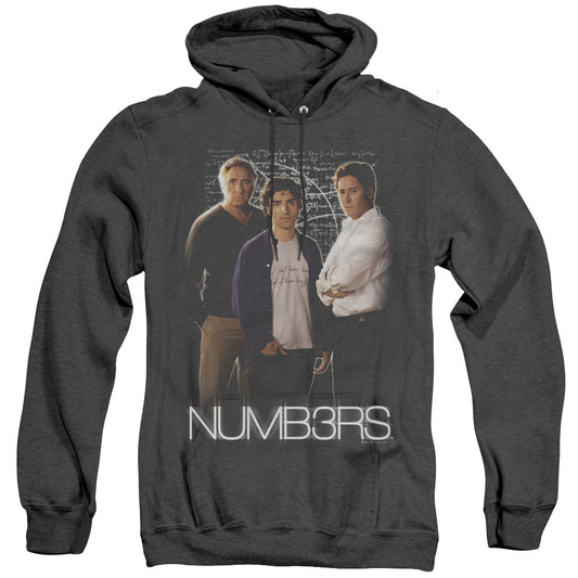 Numbers Equations Heather Mens Hoodie Black Officially Licensed