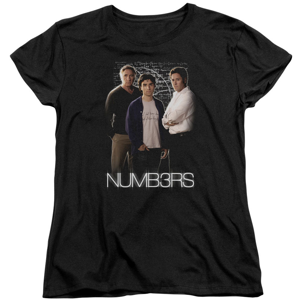 Numbers Equations Womens T Shirt Black Officially Licensed