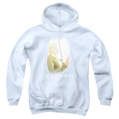 Medium White Light Kids Youth Hoodie White Officially Licensed