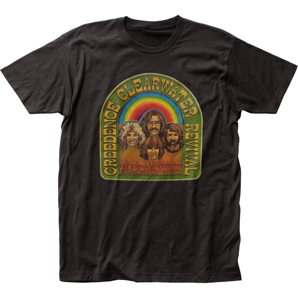 Creedence Clearwater Revival In Concert Mens T Shirt Black