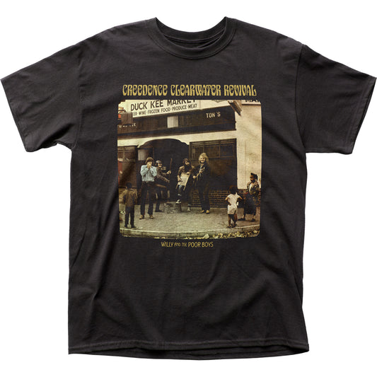 Creedence Clearwater Revival Poor Boys Mens T Shirt Black