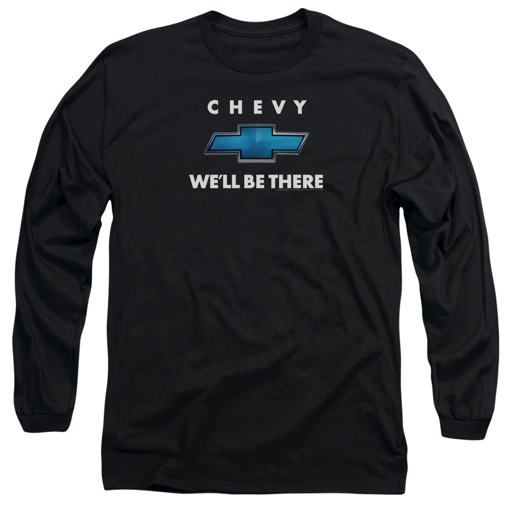 Chevrolet Well Be There Mens Long Sleeve Shirt Black