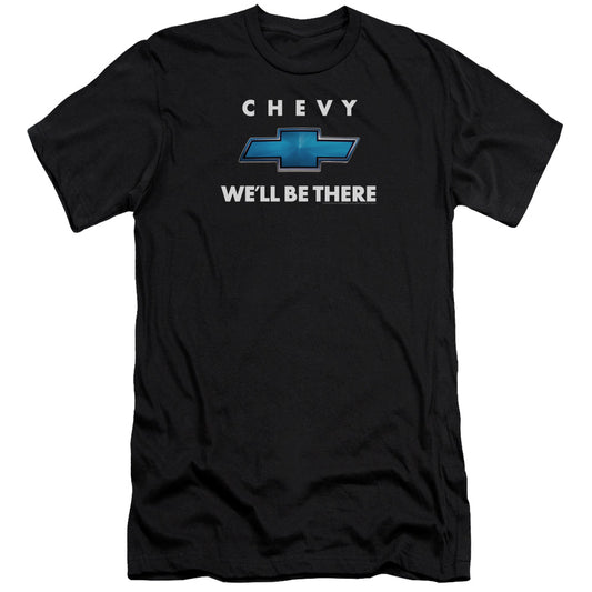 Chevrolet Well Be There Premium Bella Canvas Slim Fit Mens T Shirt Black