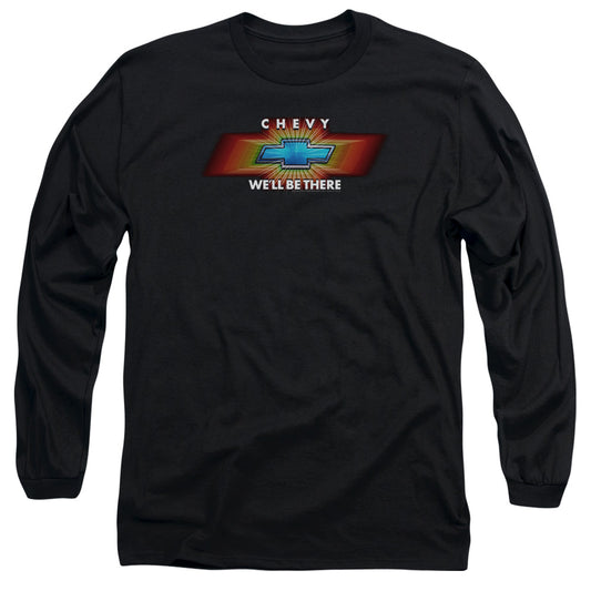 Chevrolet Chevy Well Be There Tv Spot Mens Long Sleeve Shirt Black