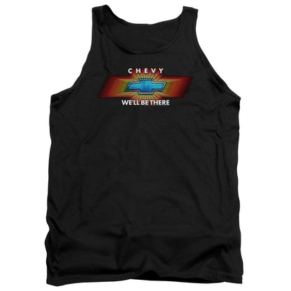 Chevrolet Chevy Well Be There Tv Spot Mens Tank Top Shirt Black