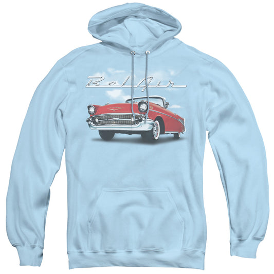 Chevrolet Bel Air Clouds Mens Hoodie Light Belue