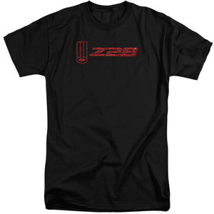 Chevrolet The Z28 Mens Tall T Shirt Black