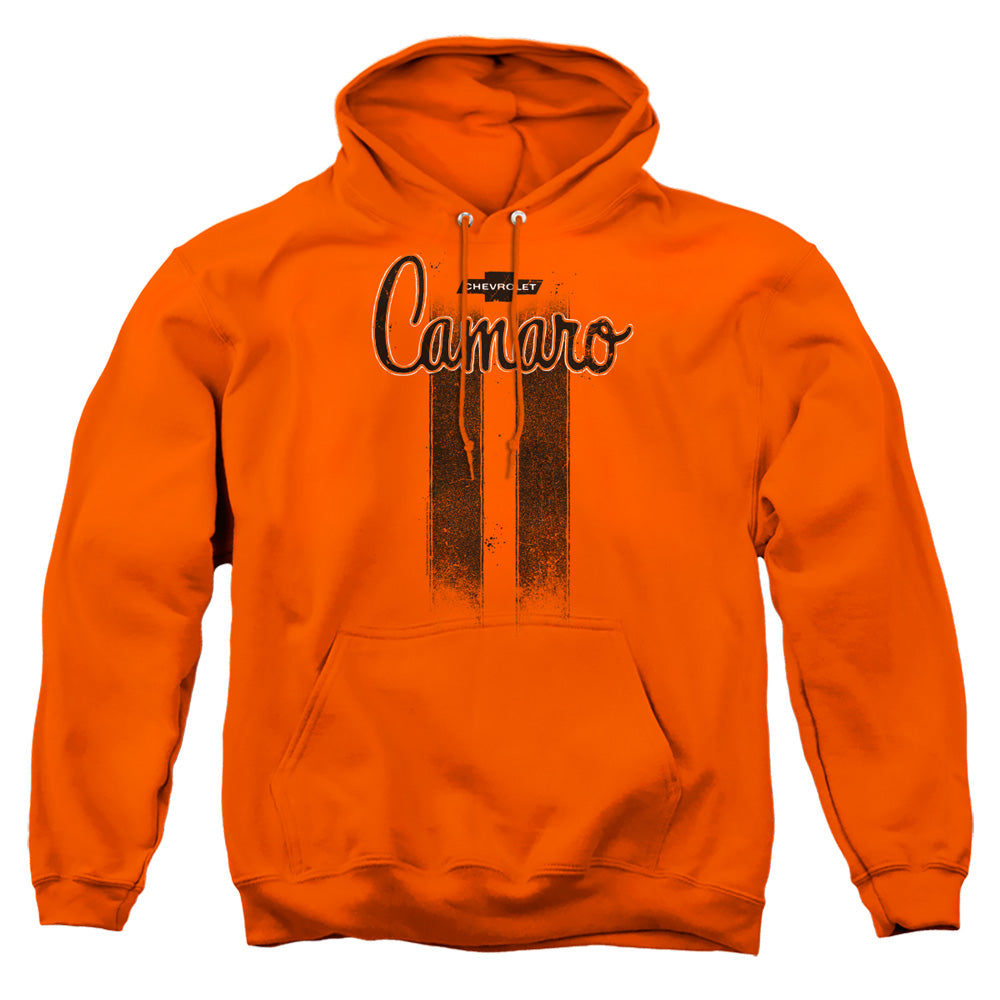 Chevrolet Camaro Stripes Mens Hoodie Orange