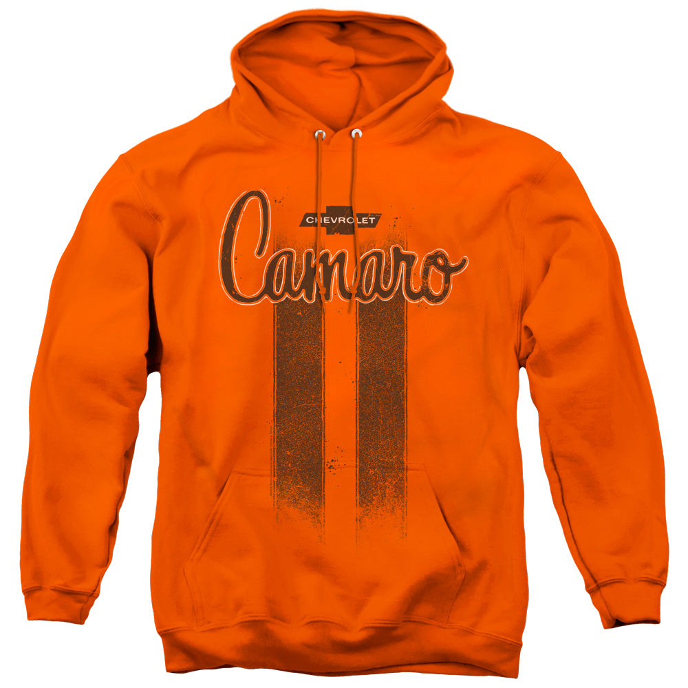 Chevrolet Camaro Stripes Mens Hoodie Orange