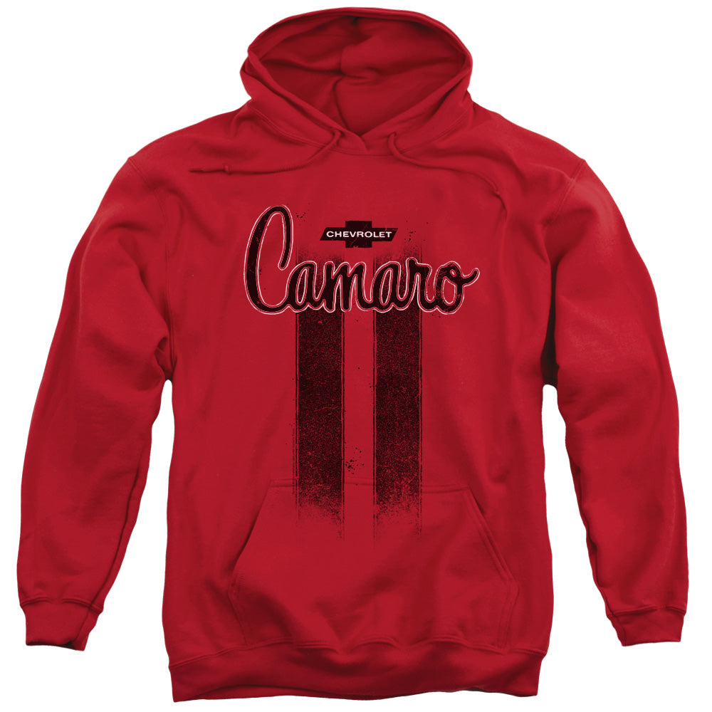 Chevrolet Camaro Stripes Mens Hoodie Red