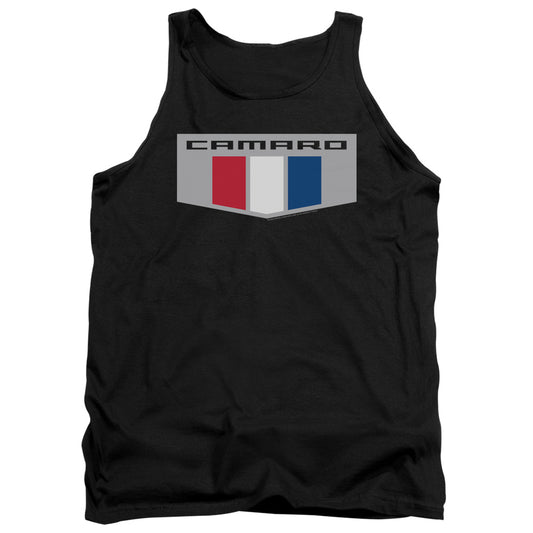 Chevrolet Chrome Emblem Mens Tank Top Shirt Black