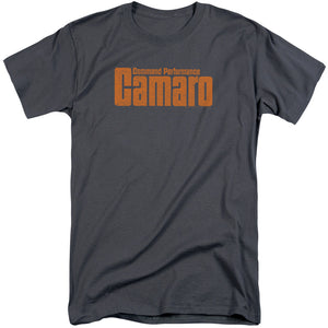 Chevrolet Command Performance Mens Tall T Shirt Charcoal