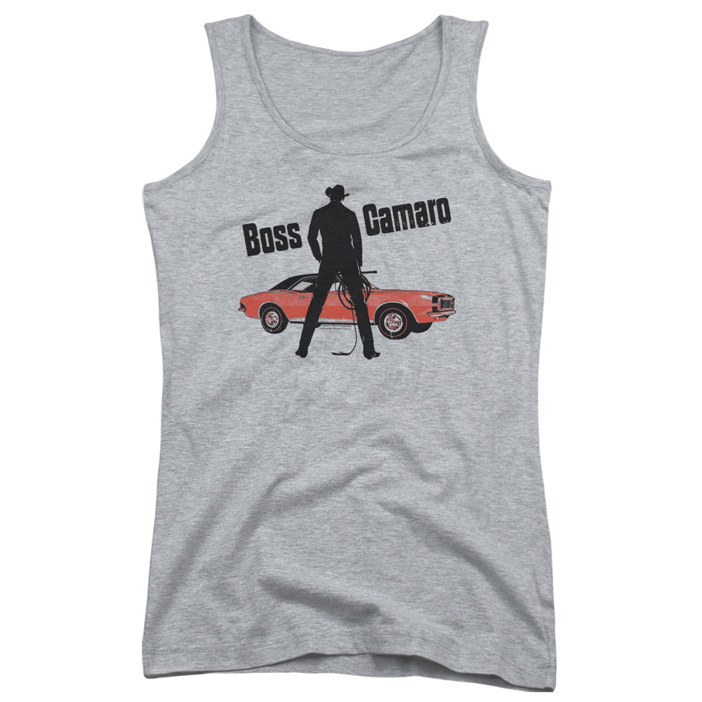 Chevrolet Boss Womens Tank Top Shirt Athletic Heather