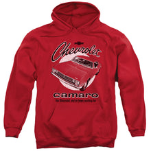 Load image into Gallery viewer, Chevrolet Retro Camaro Mens Hoodie Red