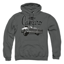 Load image into Gallery viewer, Chevrolet Script Car Mens Hoodie Charcoal