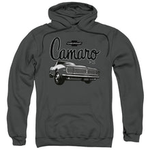 Load image into Gallery viewer, Chevrolet Script Car Mens Hoodie Charcoal