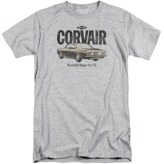 Chevrolet Retro Corvair Mens Tall T Shirt Athletic Heather