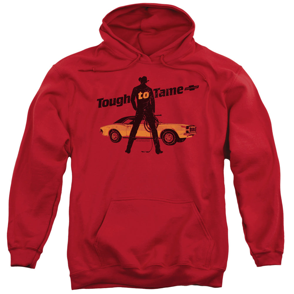 Chevrolet Tough To Tame Mens Hoodie Red