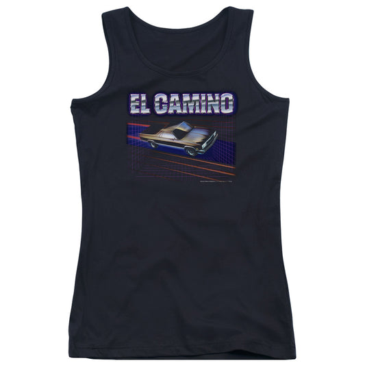 Chevrolet El Camino 85 Womens Tank Top Shirt Black