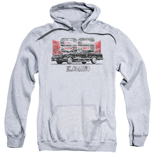 Chevrolet El Camino Ss Mountains Mens Hoodie Athletic Heather