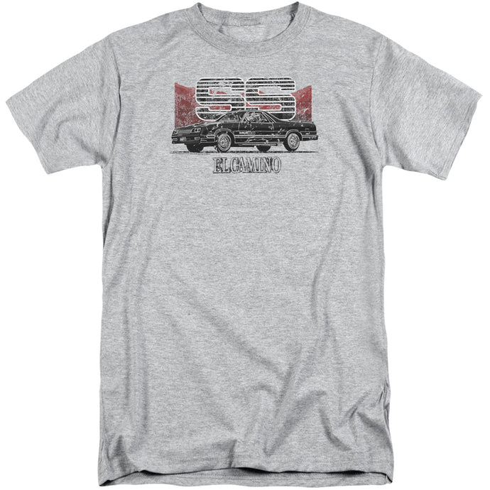 Chevrolet El Camino Ss Mountains Mens Tall T Shirt Athletic Heather