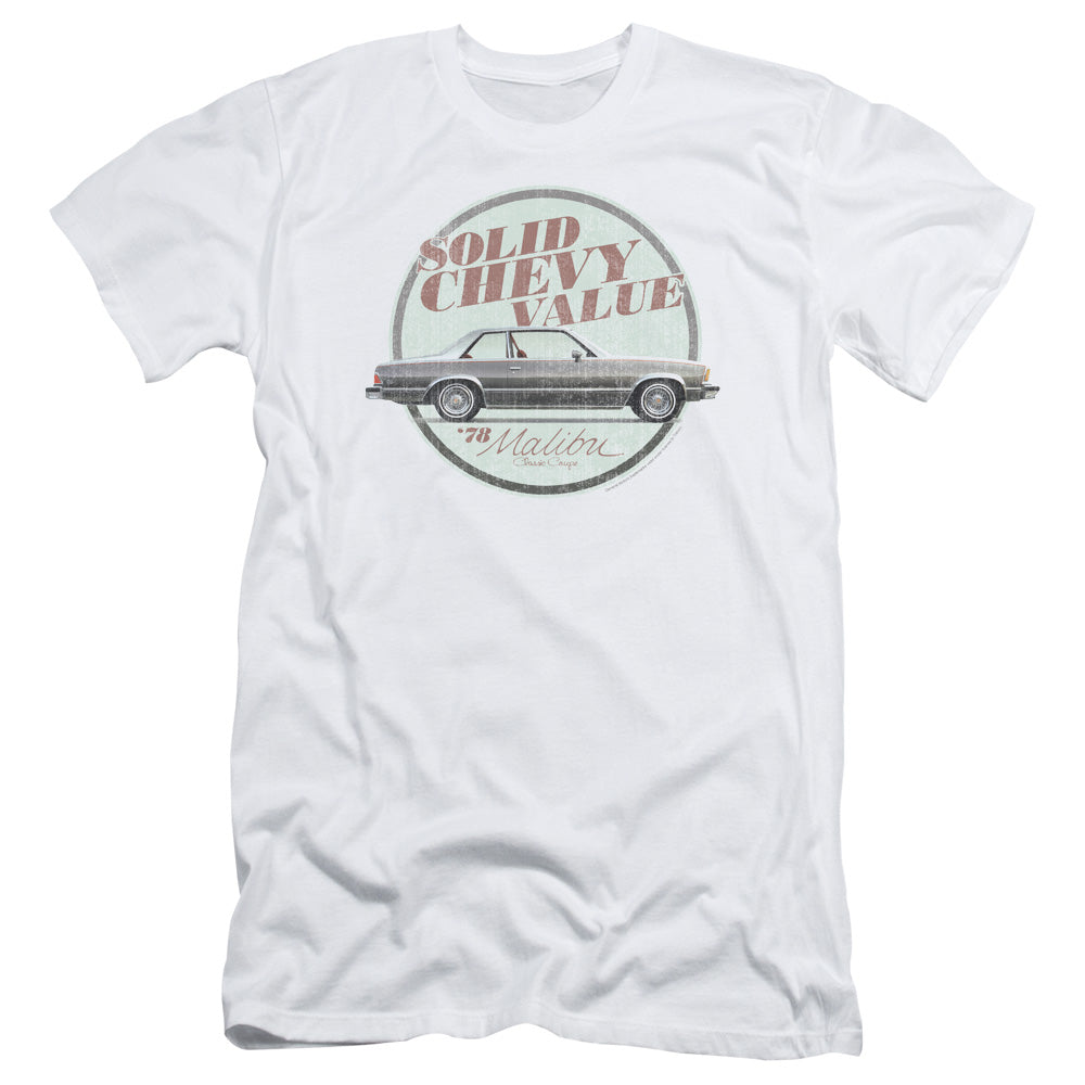 Chevrolet Do the Bu Slim Fit Mens T Shirt White