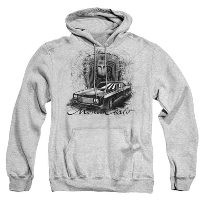 Chevrolet Monte Carlo Drawing Mens Hoodie Athletic Heather