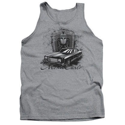 Chevrolet Monte Carlo Drawing Mens Tank Top Shirt Athletic Heather