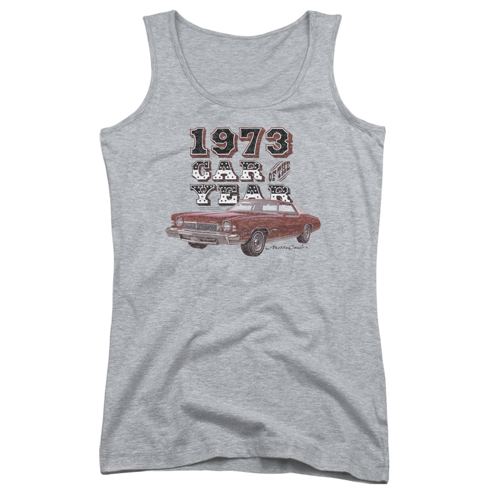 Chevrolet Car of the Year Womens Tank Top Shirt Athletic Heather