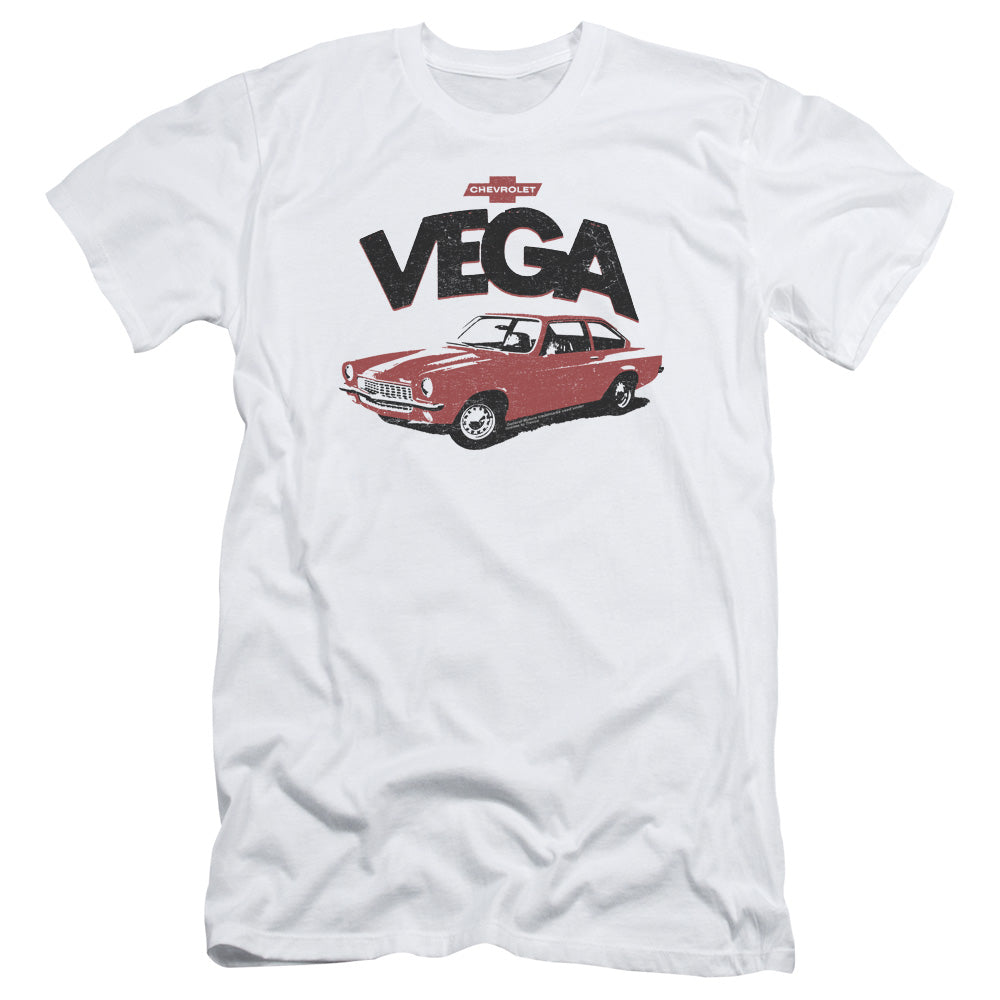 Chevrolet Rough Vega Slim Fit Mens T Shirt White