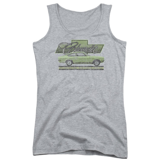 Chevrolet Vega Car of the Year 71 Womens Tank Top Shirt Athletic Heather