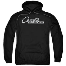 Load image into Gallery viewer, Chevrolet Chrome Stingray Logo Mens Hoodie Black