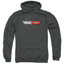 Load image into Gallery viewer, Chevrolet 4Th Gen Vette Logo Mens Hoodie Charcoal