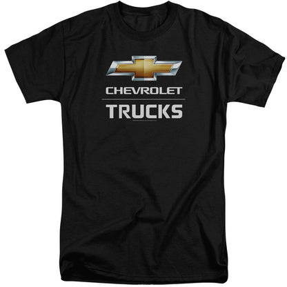 Chevrolet Trucks Mens Tall T Shirt Black Officially Licensed